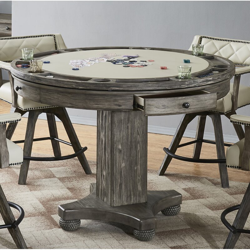 Counter height poker table